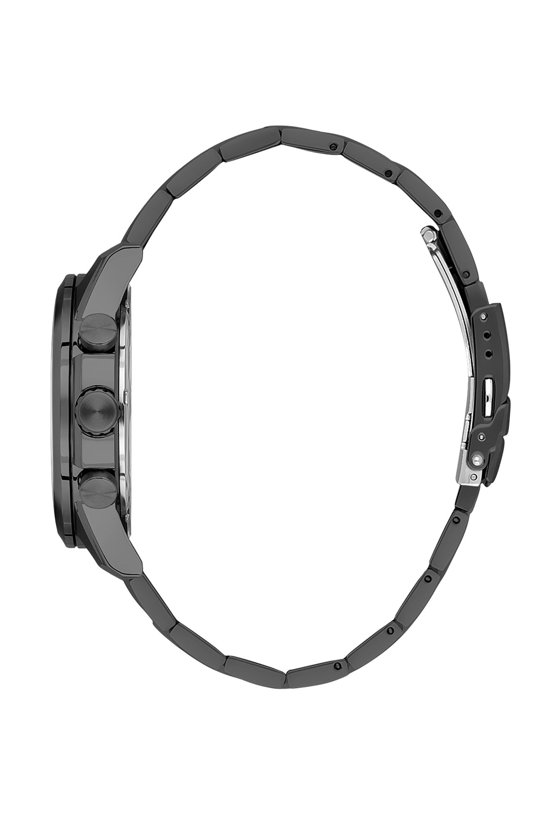 Green Exclusive Men Watch with Metallic Strap