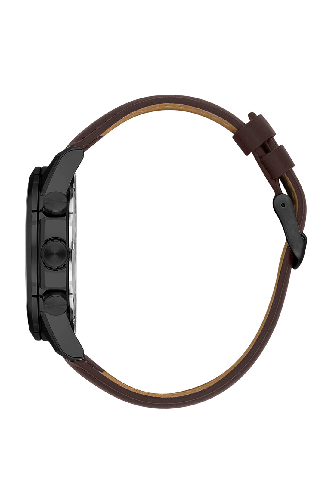 Grey Exclusive Men Watch with Leather Strap