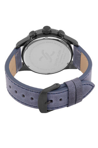 Black Exclusive Men Watch with Leather Strap