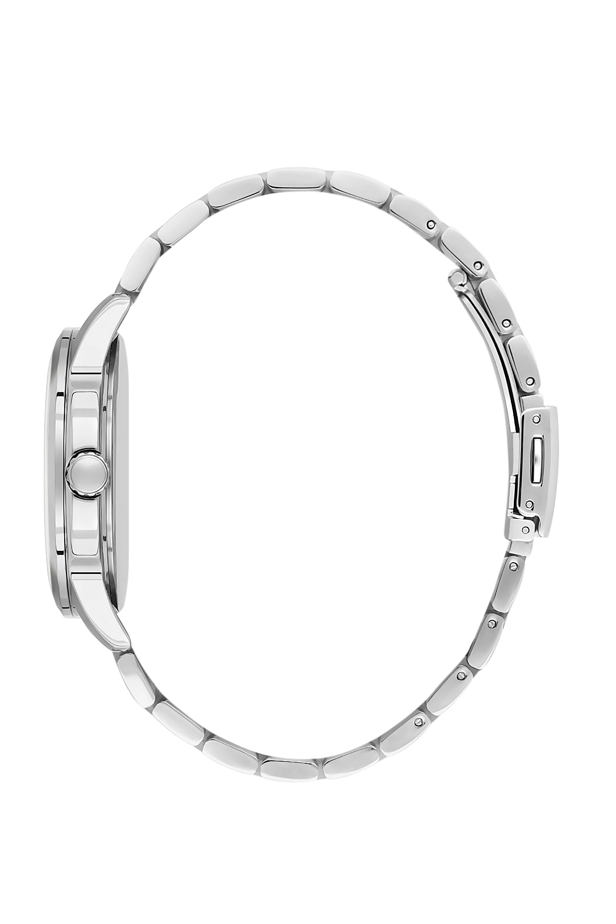 Green Premium Men Watch with Metallic Strap