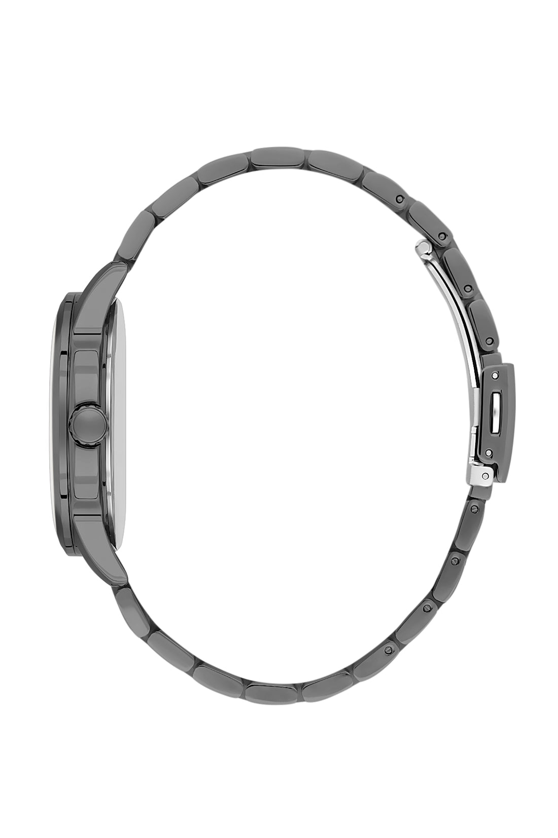 Blue Premium Men Watch with Metallic Strap