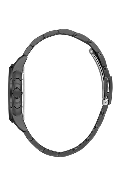 Blue Premium Men Watch with Metallic Strap