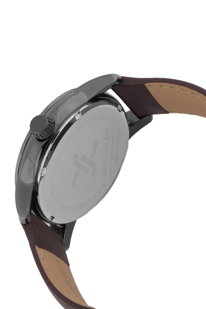 Green Premium Men Watch with Leather Strap