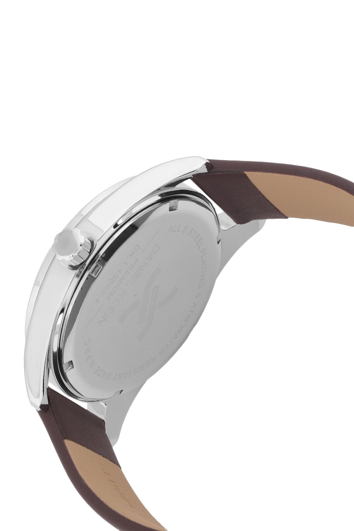 Grey Premium Men Watch with Leather Strap