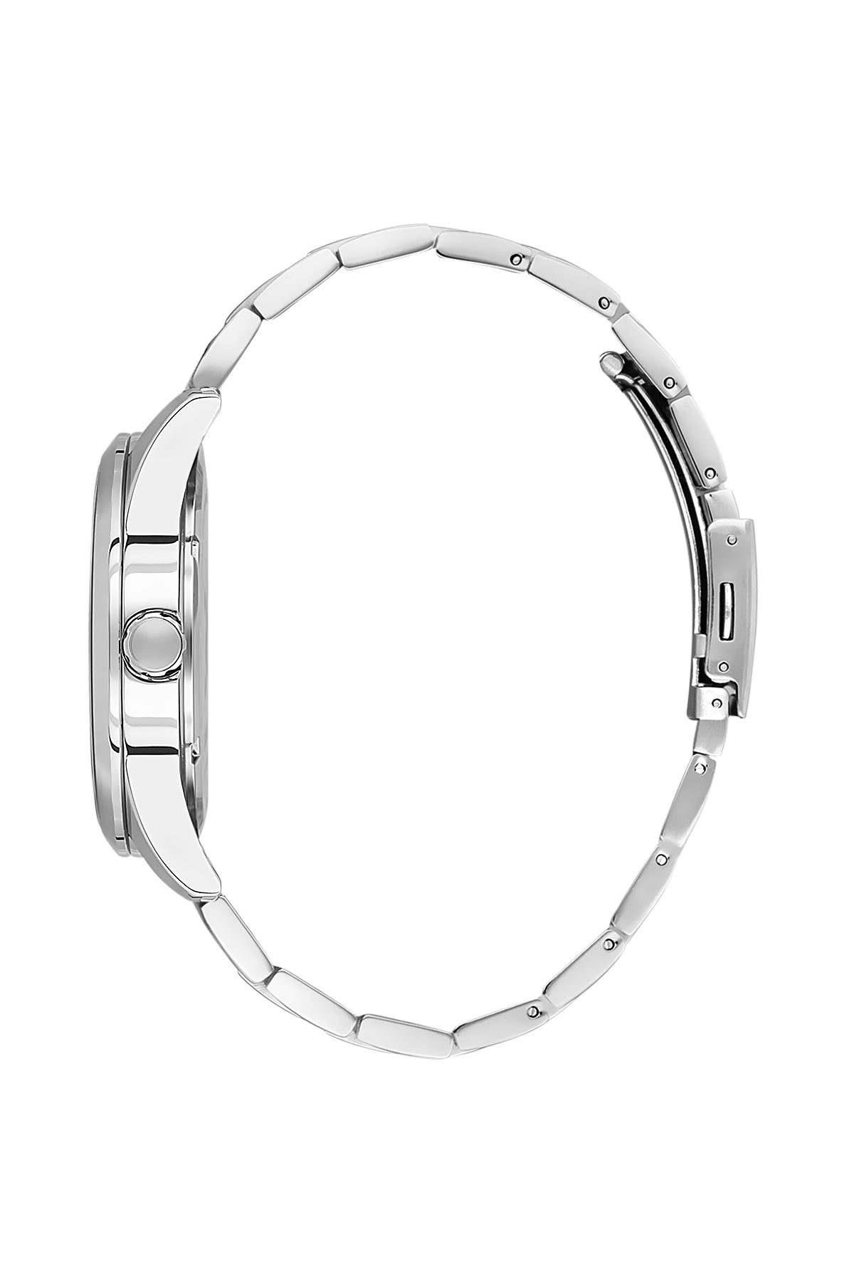 Green Premium Men Watch with Metallic Strap