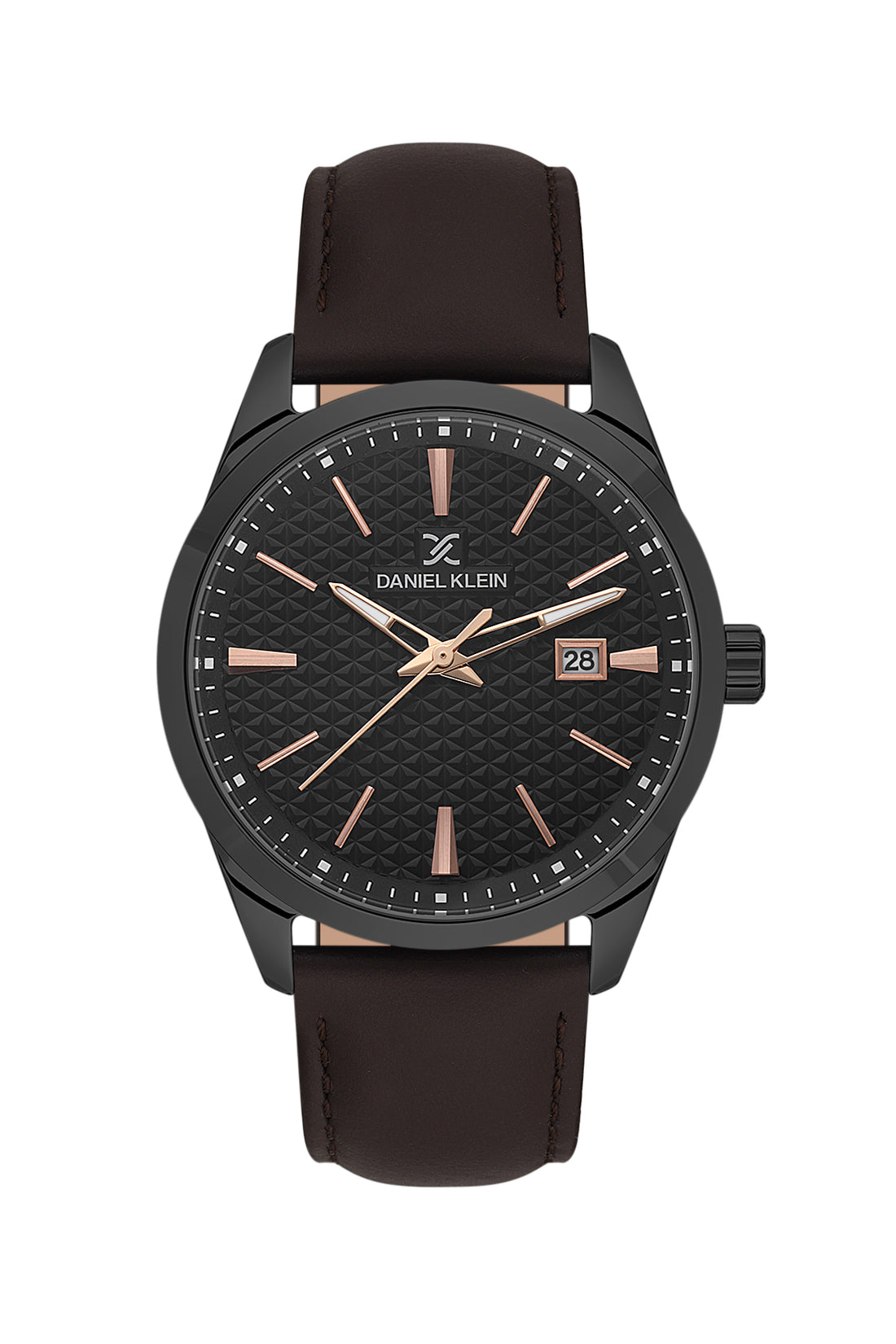 Brown Premium Men Watch with Leather Strap