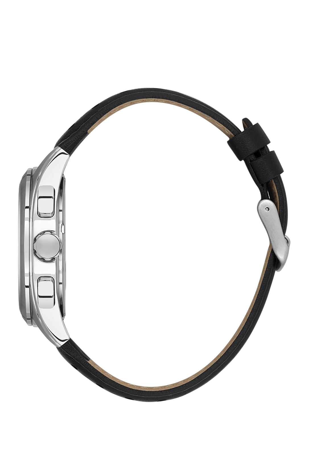 Grey Exclusive Men Watch with Leather Strap