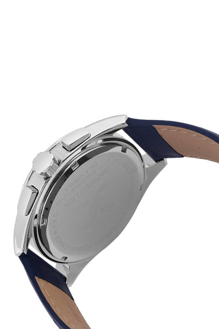 Blue Exclusive Men Watch with Leather Strap