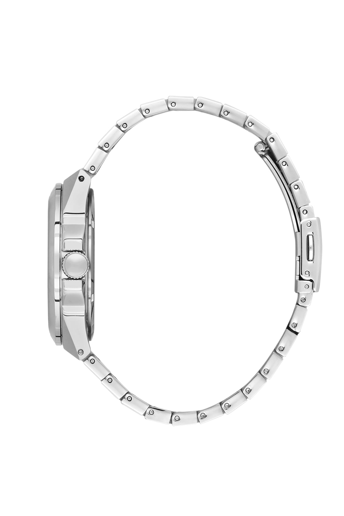 Blue Premium Men Watch with Metallic Strap