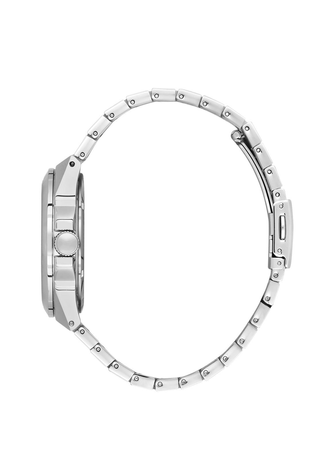 Green Premium Men Watch with Metallic Strap