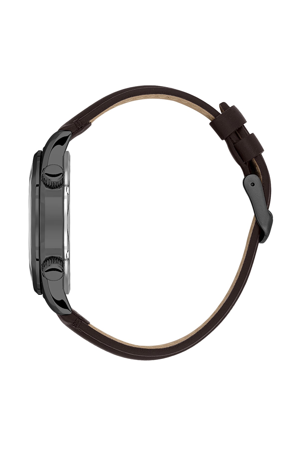 Blue Premium Men Watch with Leather Strap