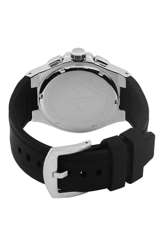 Black Exclusive Men Watch with Silicone Strap