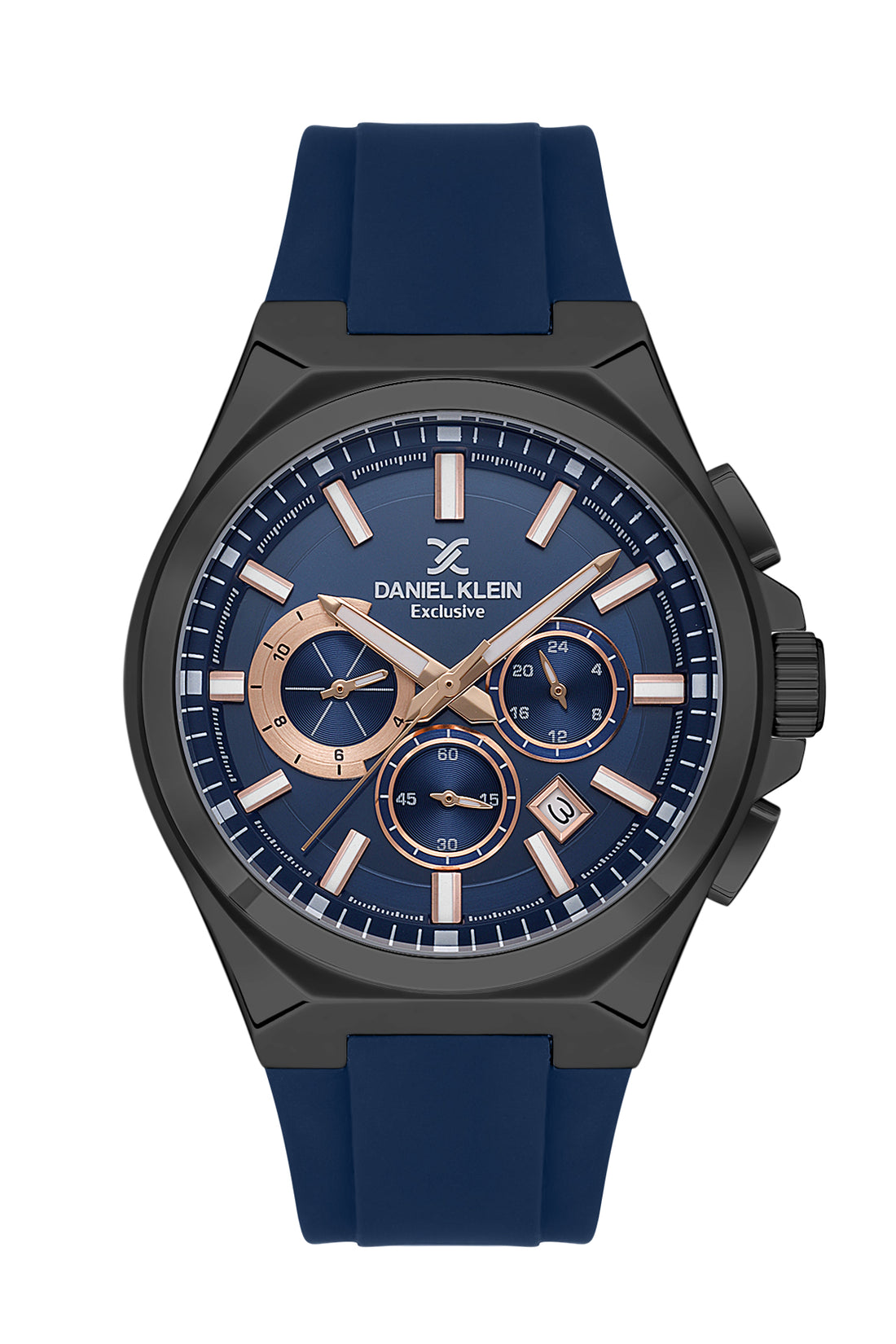 Blue Exclusive Men Watch with Silicone Strap