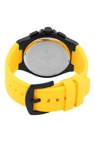 Black Exclusive Men Watch with Silicone Strap