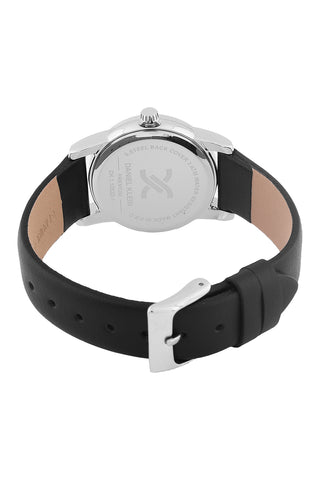 Silver Premium Women Watch with Leather Strap