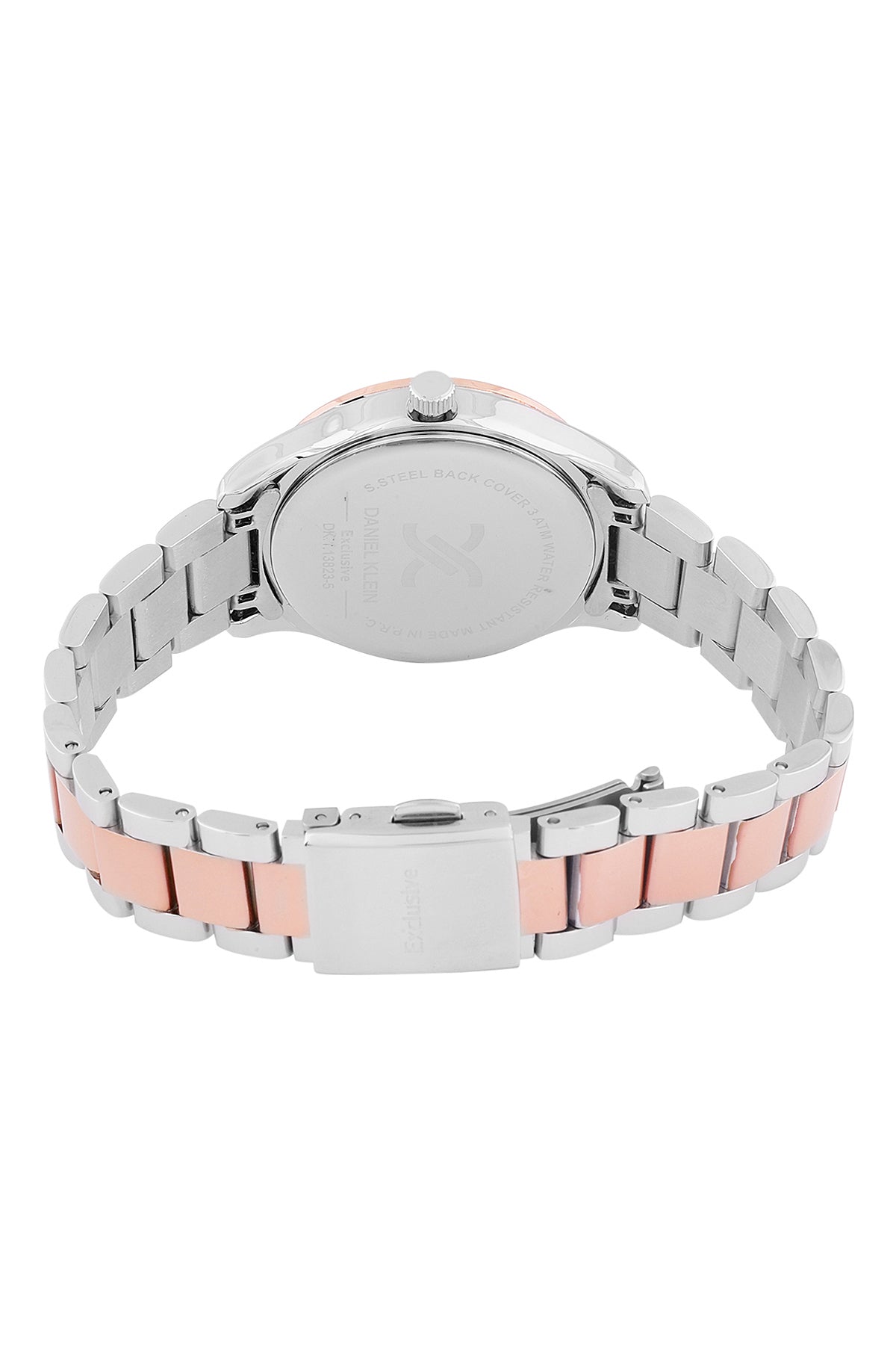 Black Exclusive Women Watch with Metallic Strap