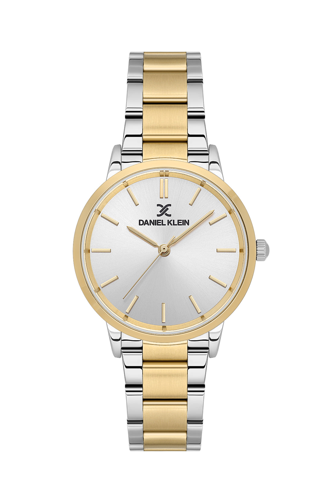 Silver Premium Women Watch with Metallic Strap
