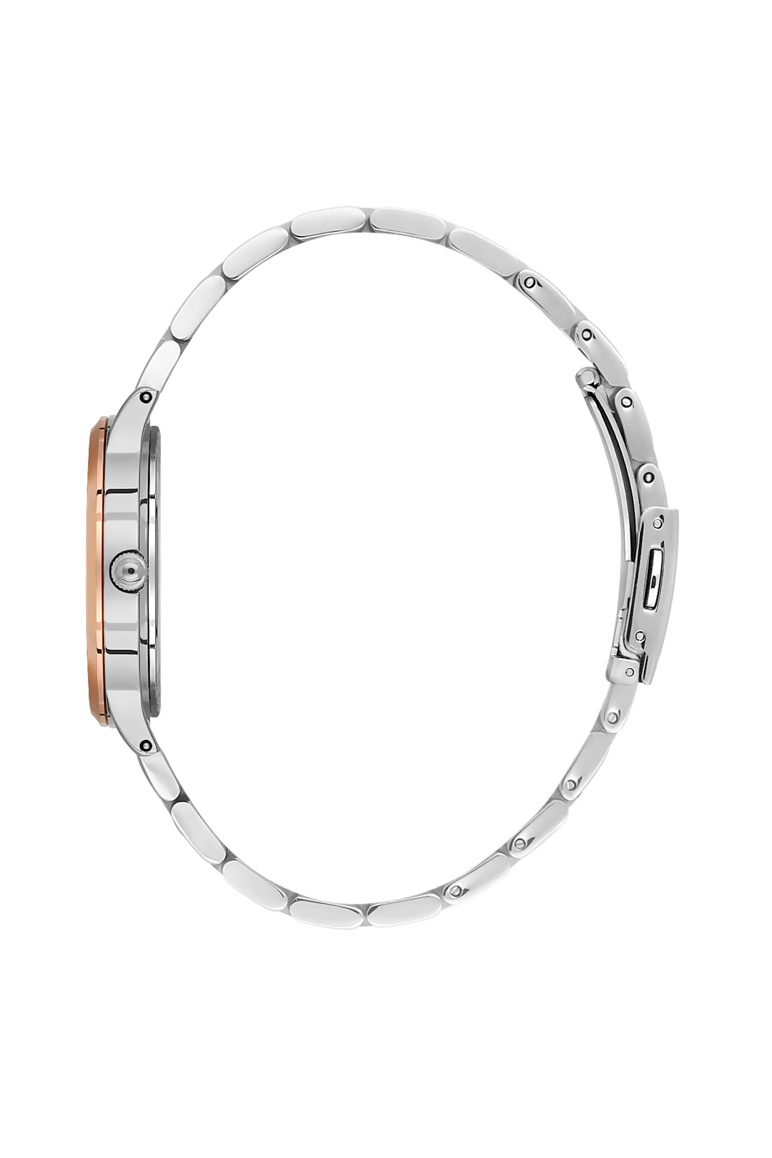 Green Premium Women Watch with Metallic Strap