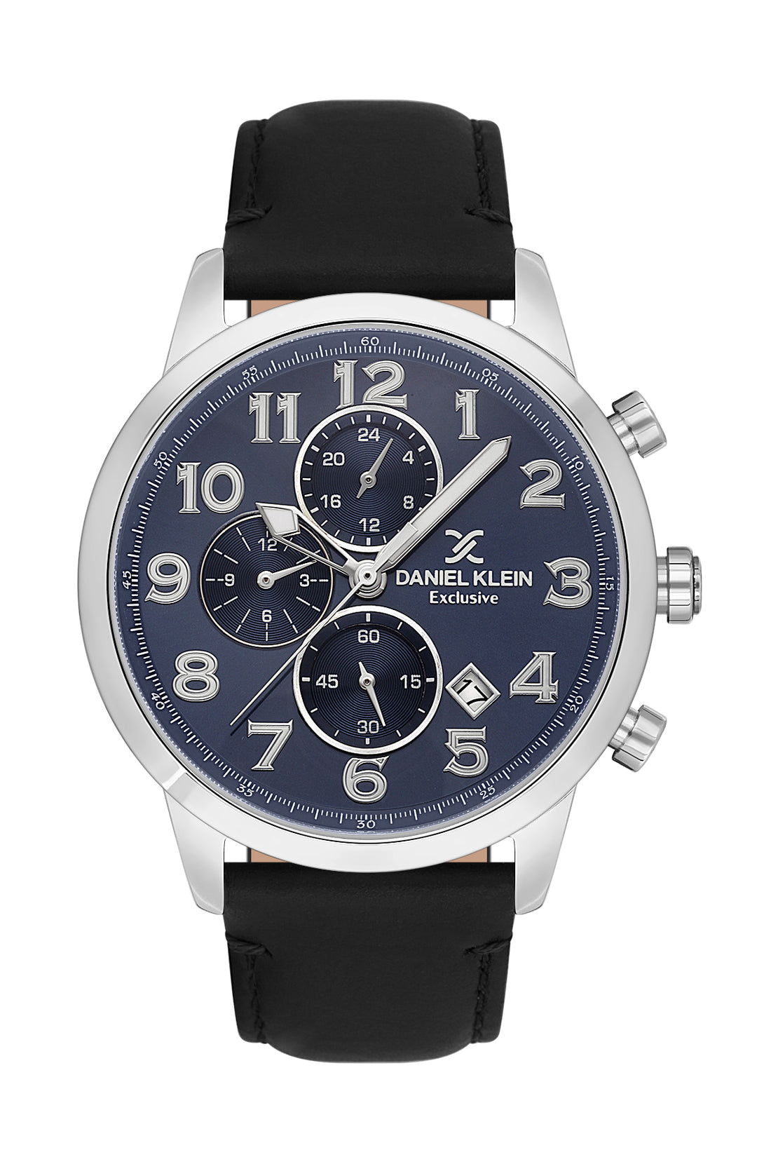 Blue Exclusive Men Watch with Leather Strap