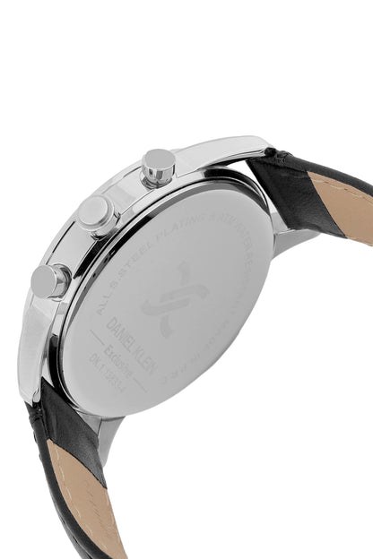 Blue Exclusive Men Watch with Leather Strap