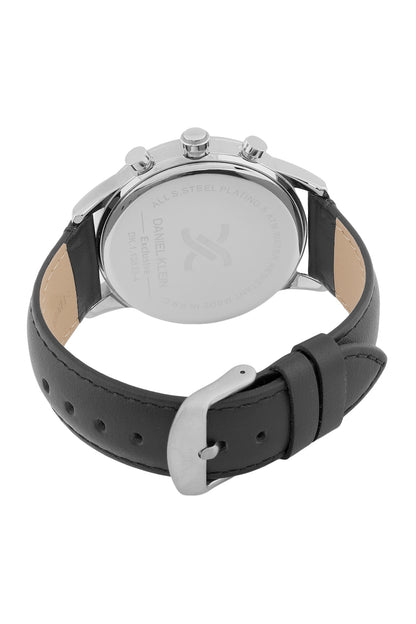 Blue Exclusive Men Watch with Leather Strap
