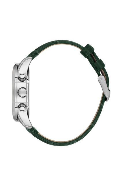 Green Exclusive Men Watch with Leather Strap