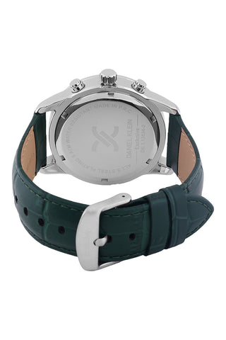 Green Exclusive Men Watch with Leather Strap