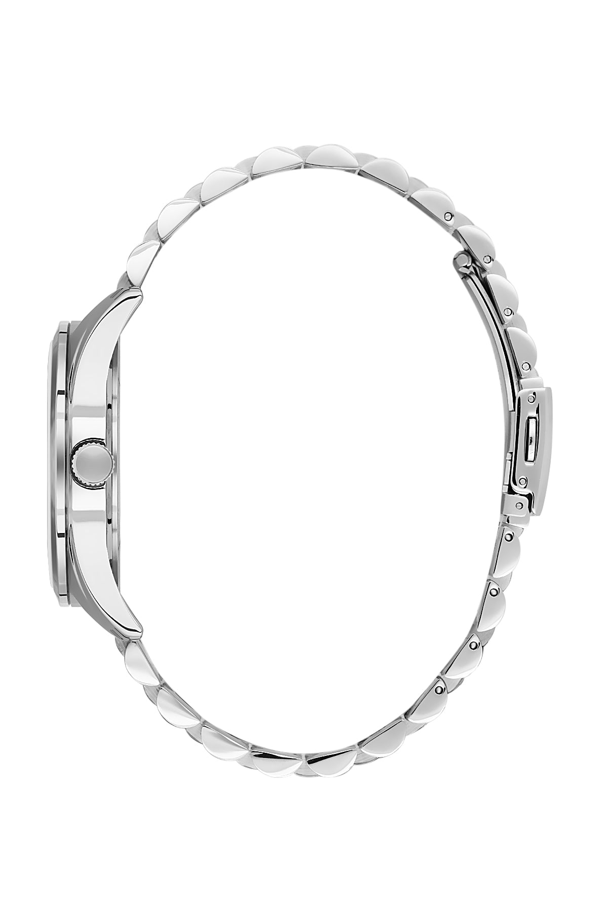 Blue Premium Men Watch with Metallic Strap