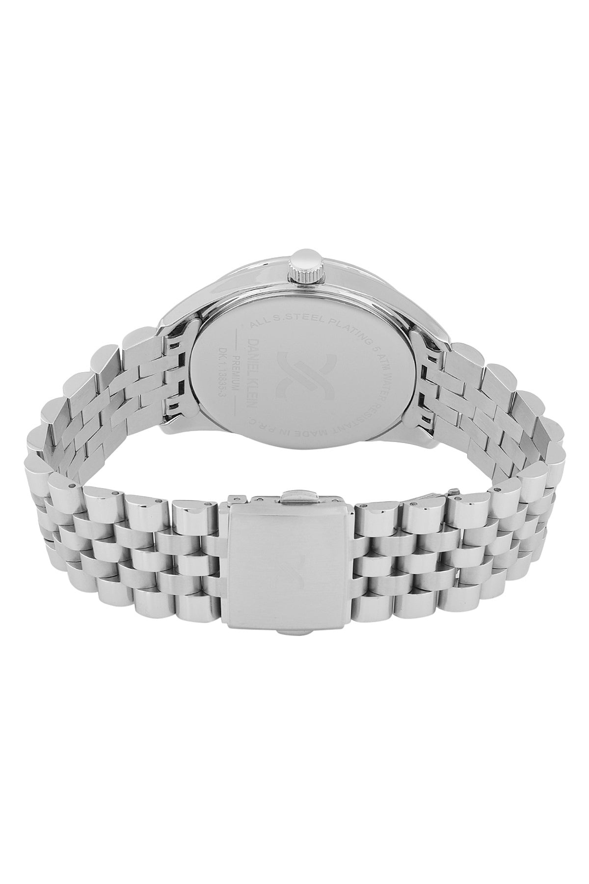 Blue Premium Men Watch with Metallic Strap