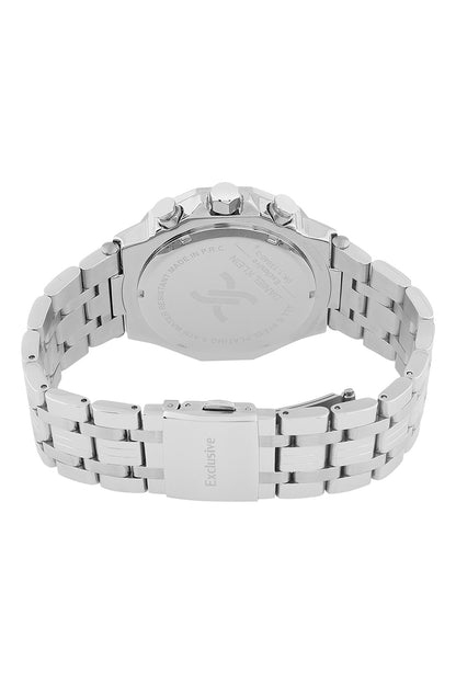 Green Exclusive Men Watch with Metallic Strap
