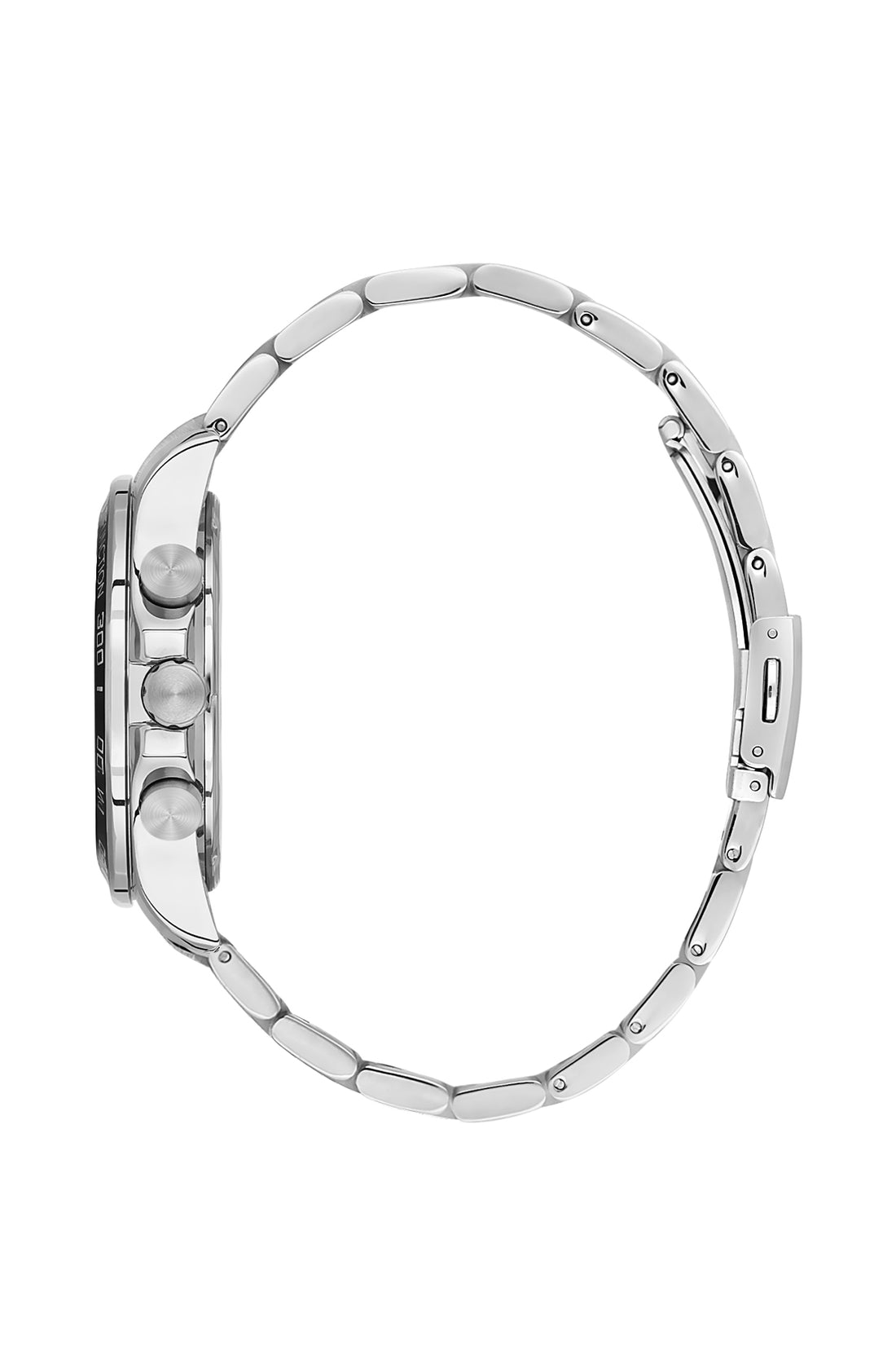 Green Exclusive Men Watch with Metallic Strap