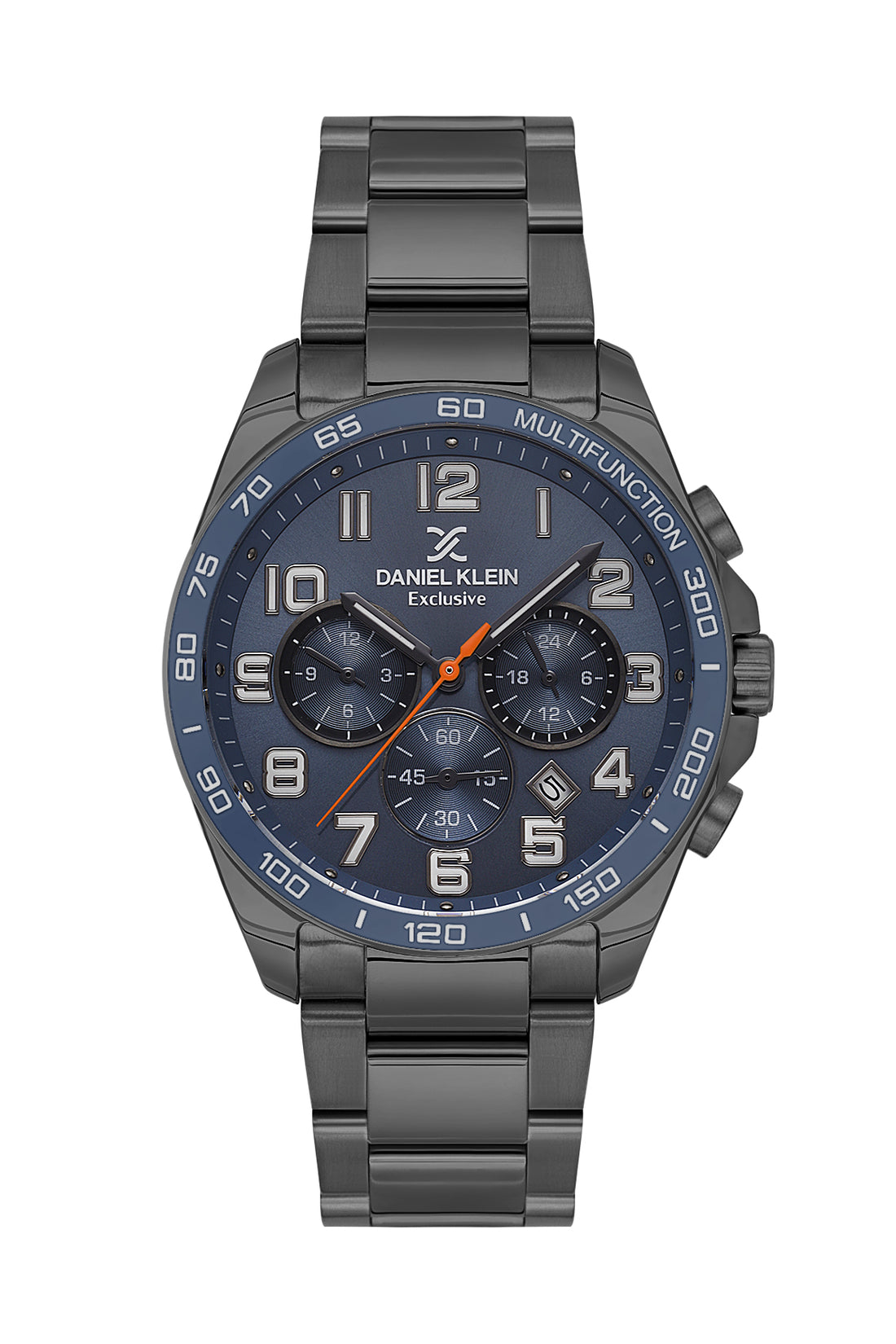 Blue Exclusive Men Watch with Metallic Strap