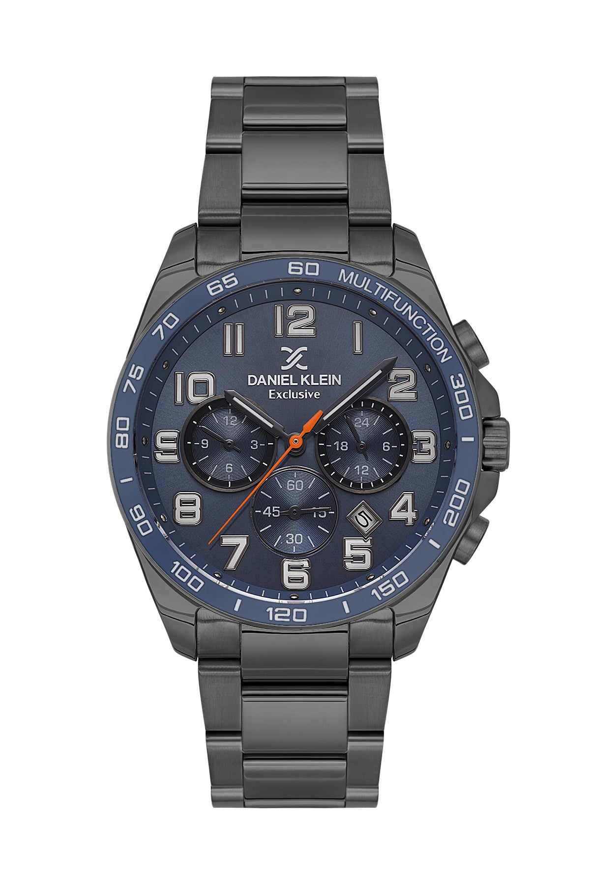 Blue Exclusive Men Watch with Metallic Strap
