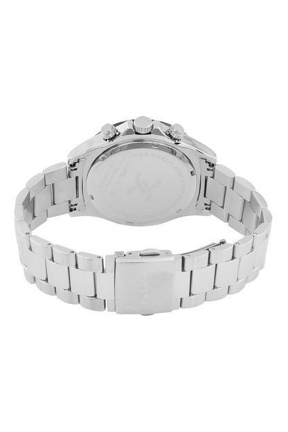 Green Exclusive Men Watch with Metallic Strap