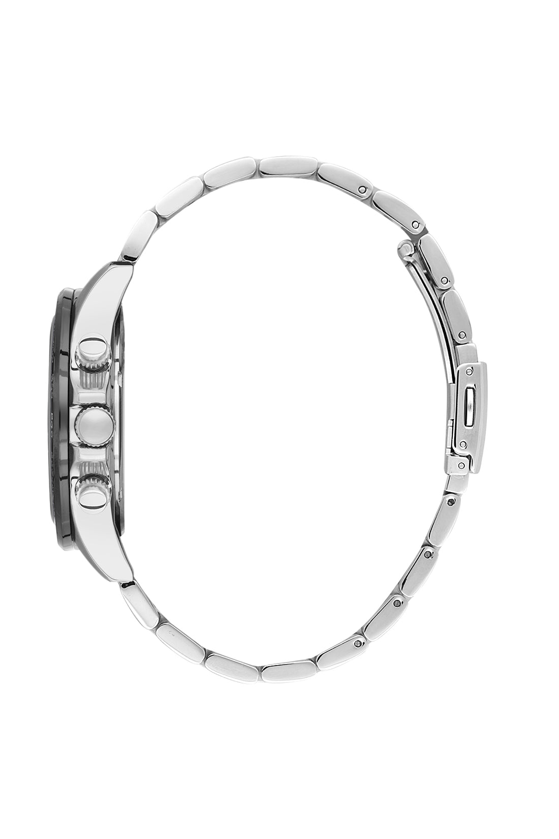Blue Exclusive Men Watch with Metallic Strap