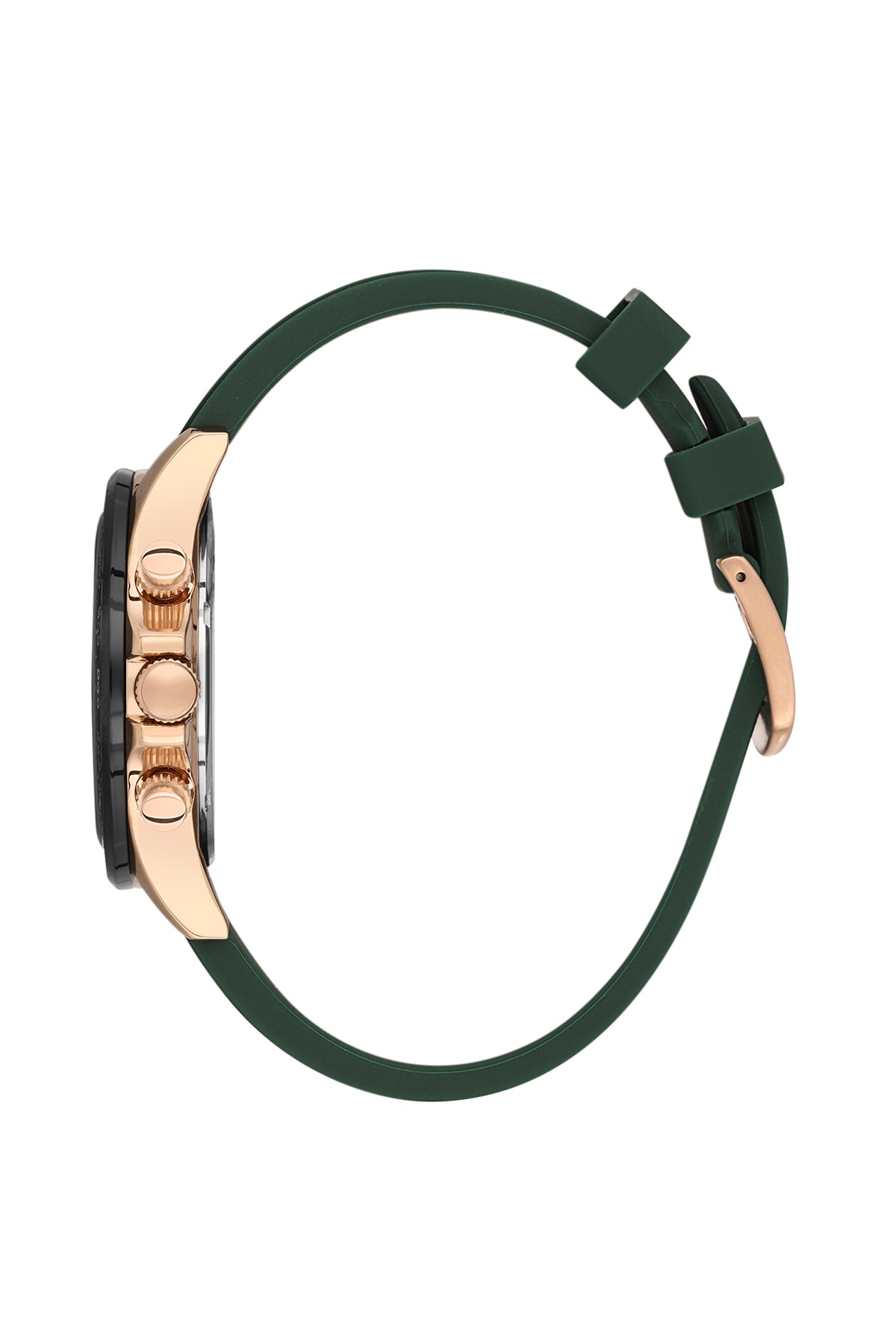 Green Exclusive Men Watch with Silicone Strap