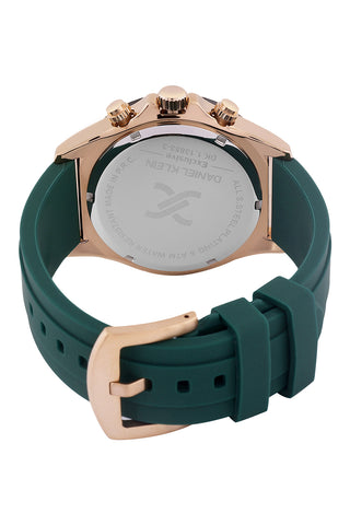 Green Exclusive Men Watch with Silicone Strap