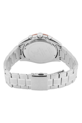 Grey Exclusive Men Watch with Metallic Strap