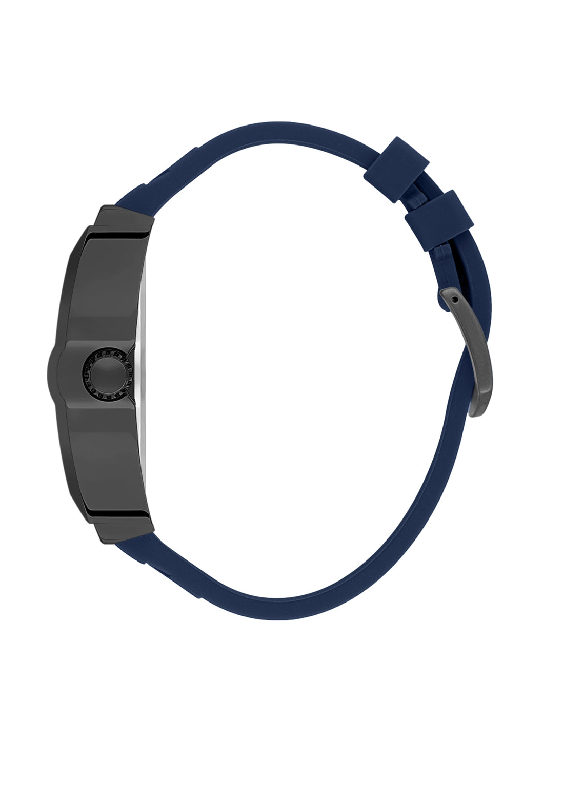 Blue Premium Men Watch with Silicone Strap