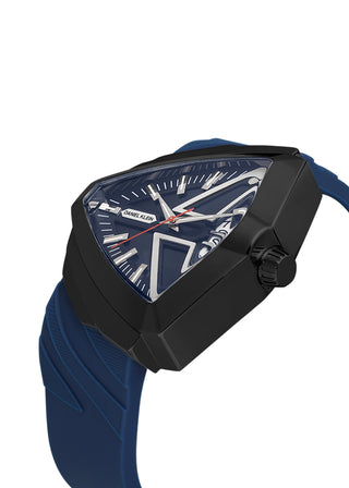 Blue Premium Men Watch with Silicone Strap