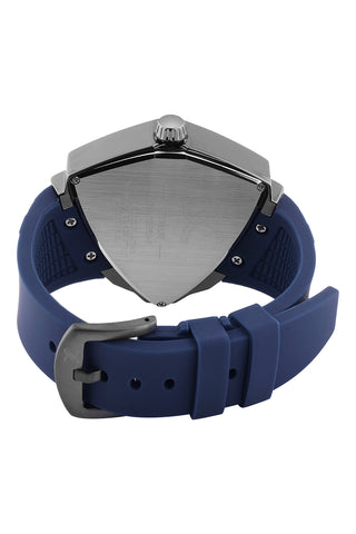 Blue Premium Men Watch with Silicone Strap