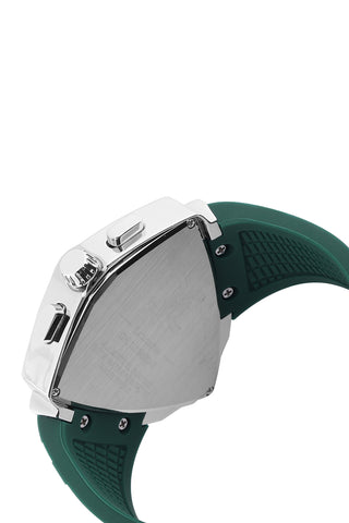 Green Exclusive Men Watch with Silicone Strap