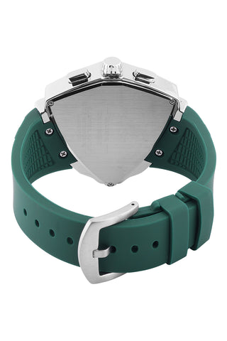 Green Exclusive Men Watch with Silicone Strap