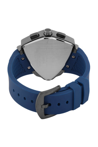 Blue Exclusive Men Watch with Silicone Strap