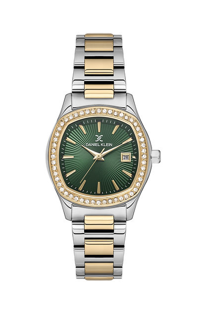 Green Dial Analog women&