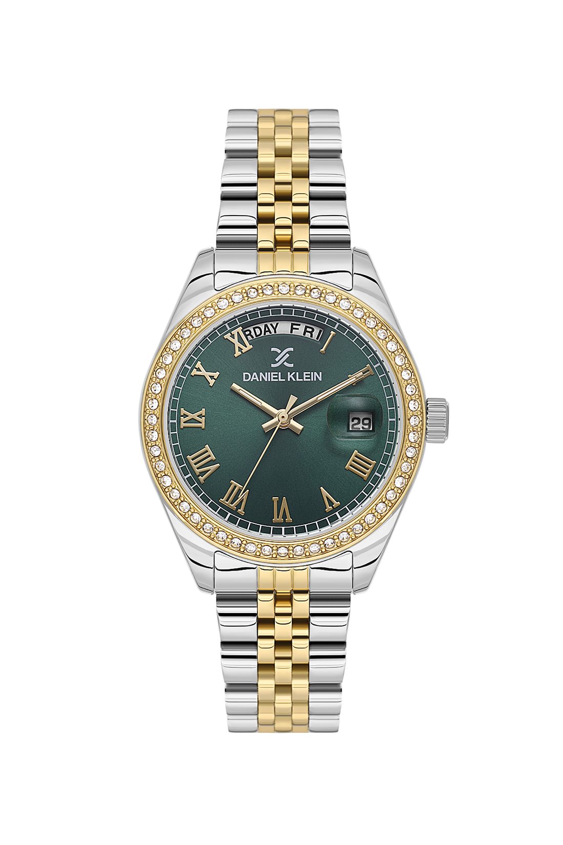 Classic Green Dial Analog women&