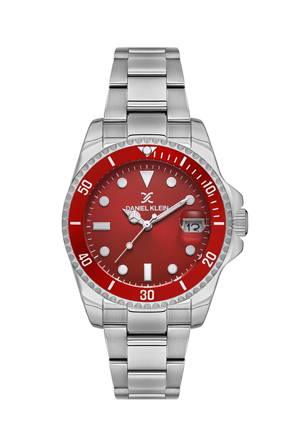 Metal Red Dial Analog women&