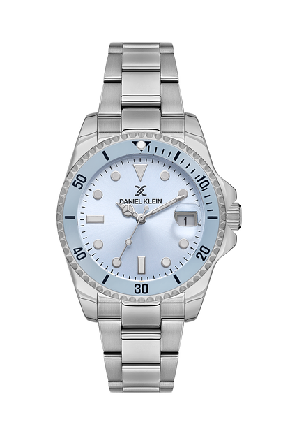 Blue Dial Analog women&