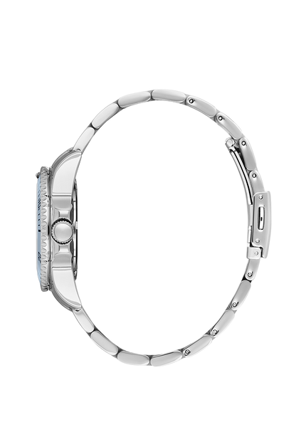 Blue Dial Analog women&