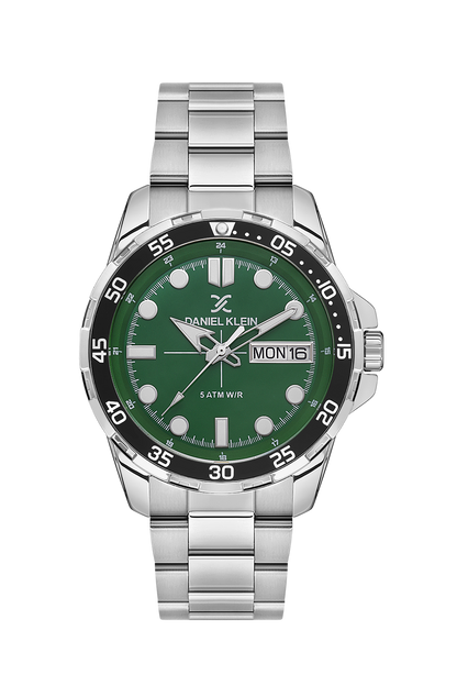 Green Dial Analog Primium Men&